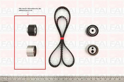 FAI AUTOPARTS tbk111 -  Комплект ремня ГРМ